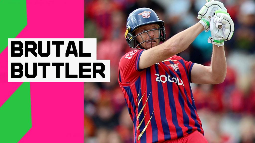 Raining sixes - Buttler goes big against Birmingham Phoenix