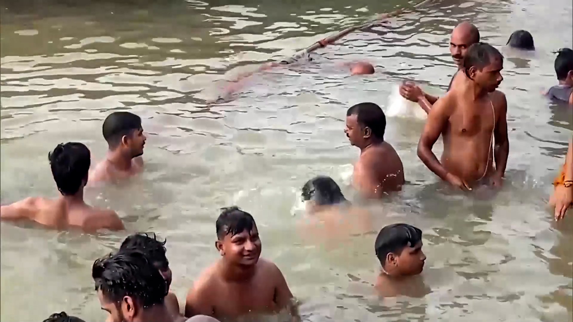 Hindus take holy dip in India’s rivers on sacred holiday