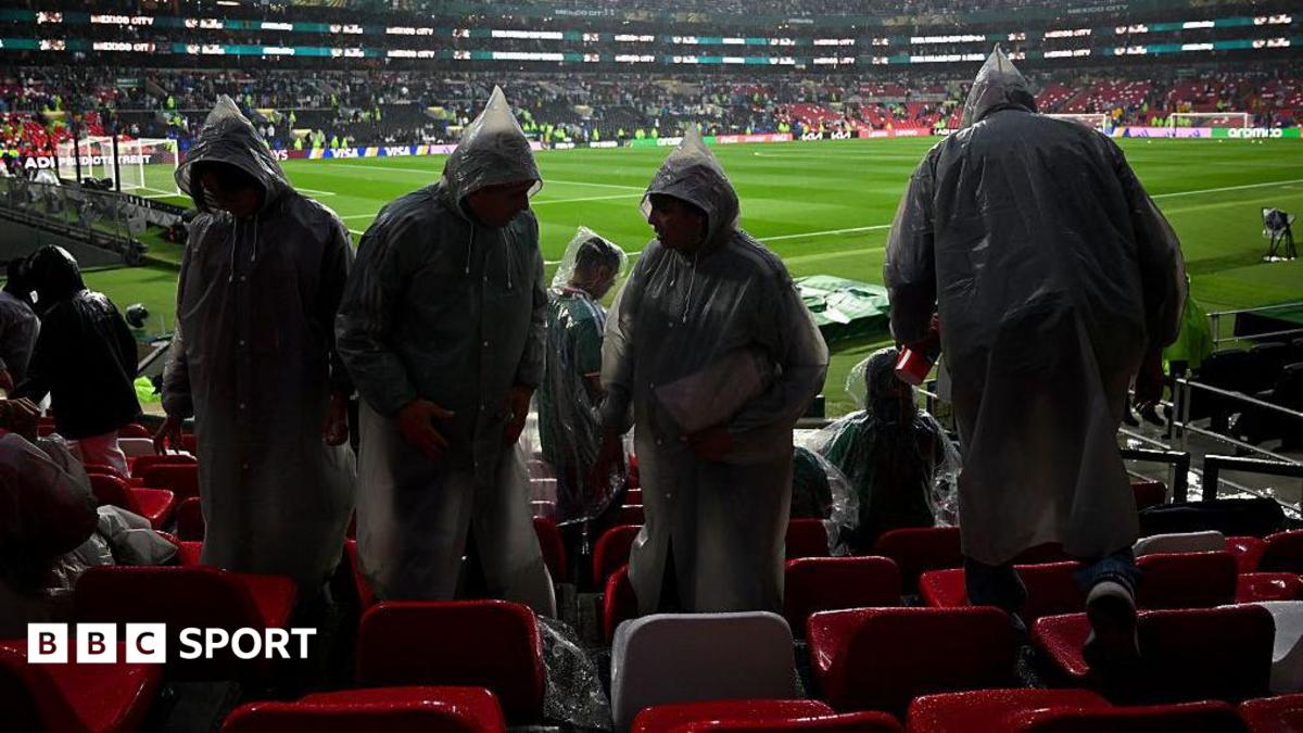 Five and a half hours that left England's World Cup tie in chaos