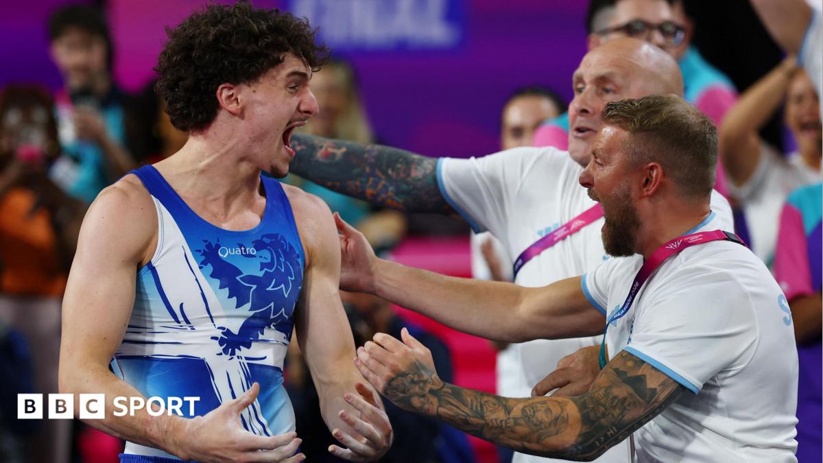 Gymnast Ward goes from Glasgow dreamer to gold medallist