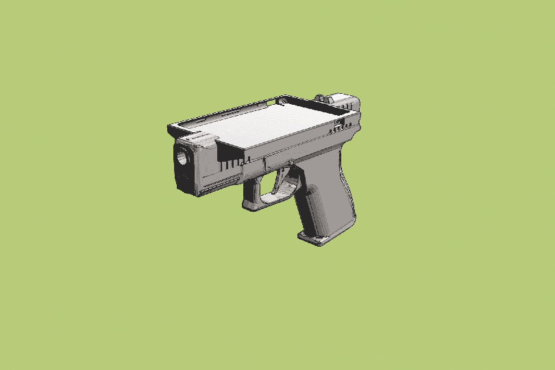 Is this e-reader case a gun?