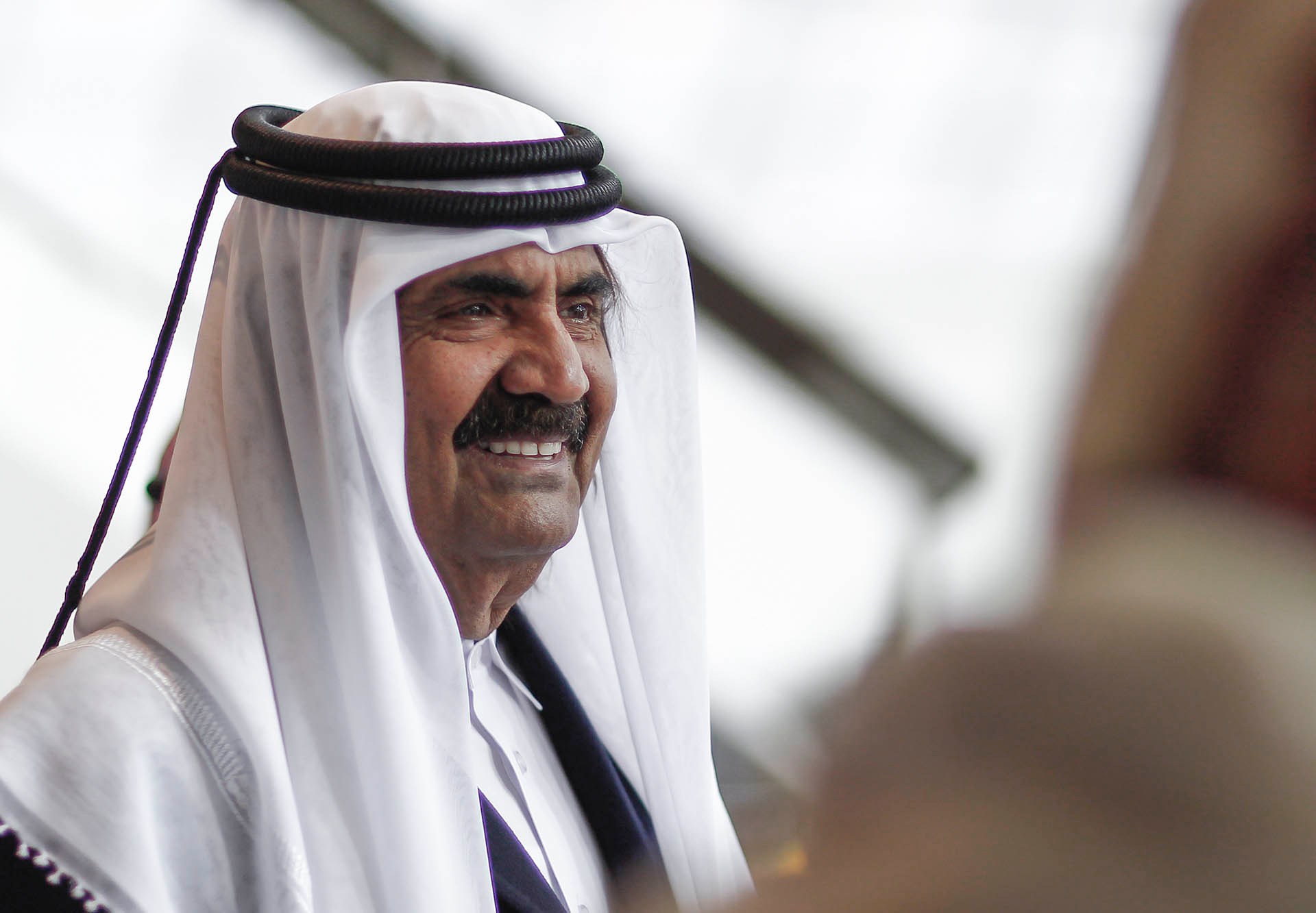 Photos: Qatari Father Emir Sheikh Hamad bin Khalifa Al Thani