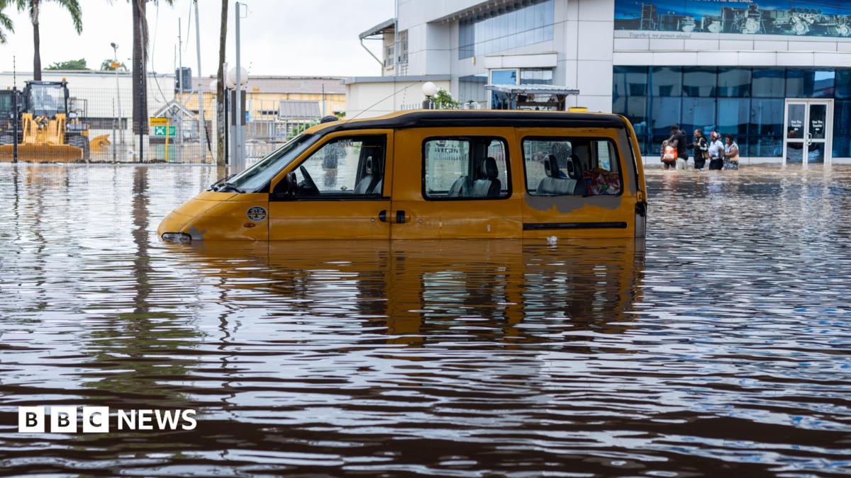 Flooding hits Ghana's capital killing 13 people - with another storm forecast