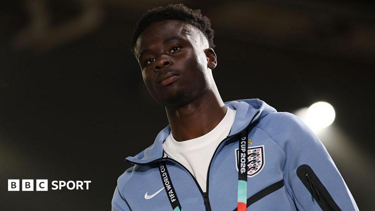 Saka trains alone as England prepare for Ghana game