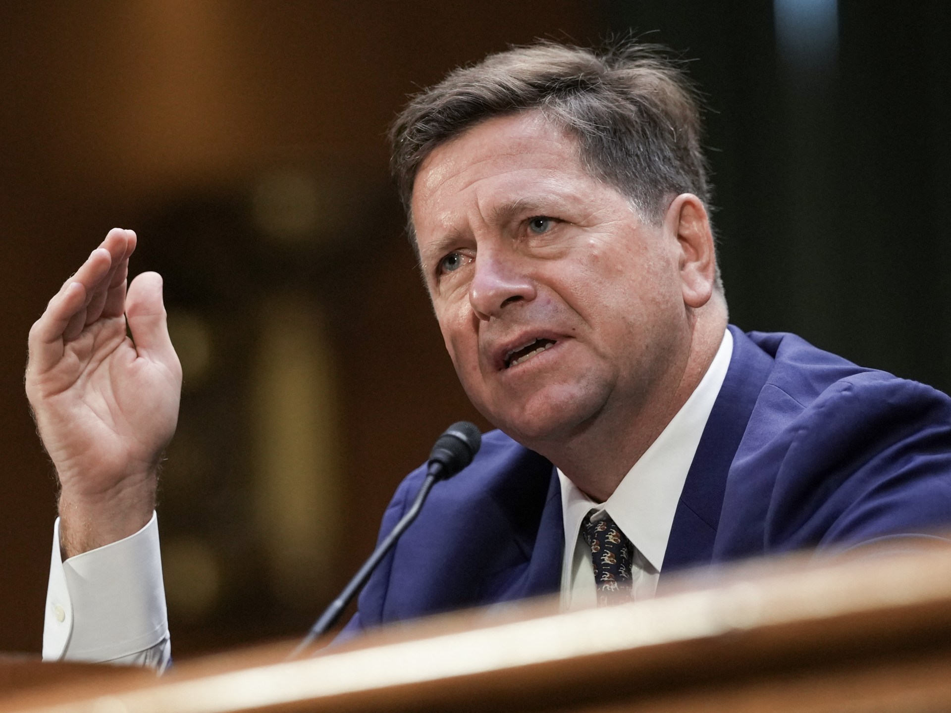 US intelligence director pick refuses to acknowledge Trump loss in 2020