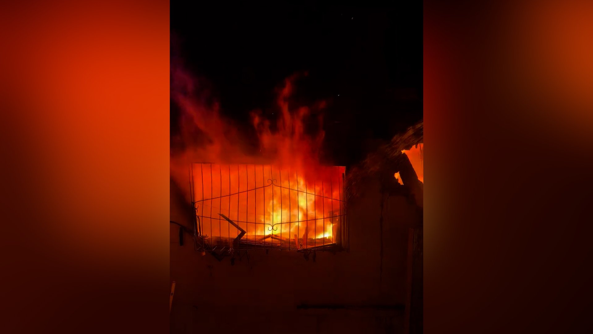 Five Palestinians die in fire after Israeli attack in Gaza