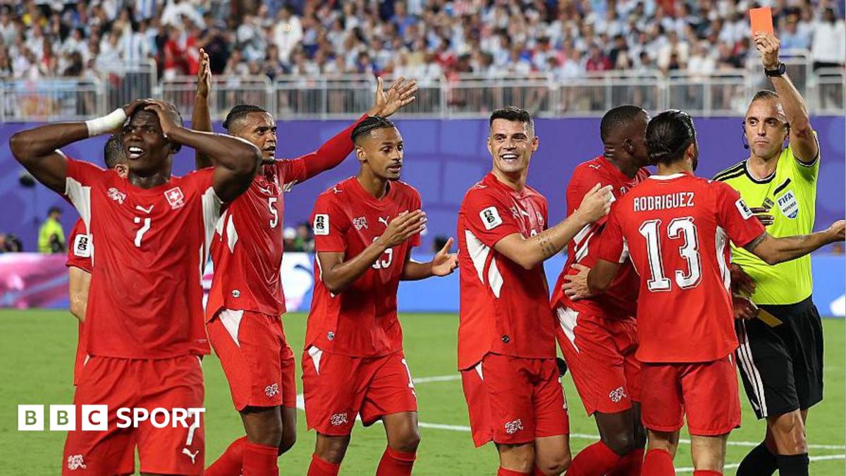Embolo sent off as result of mistaken identity rule
