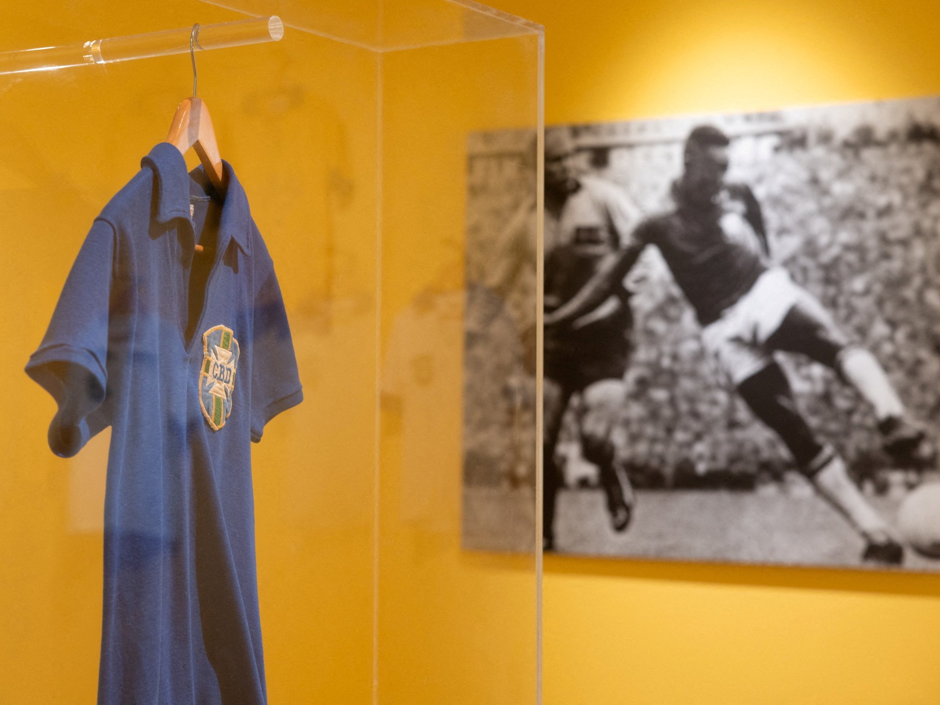 Brazilian football legend Pele’s World Cup shirt sells for $4.9m