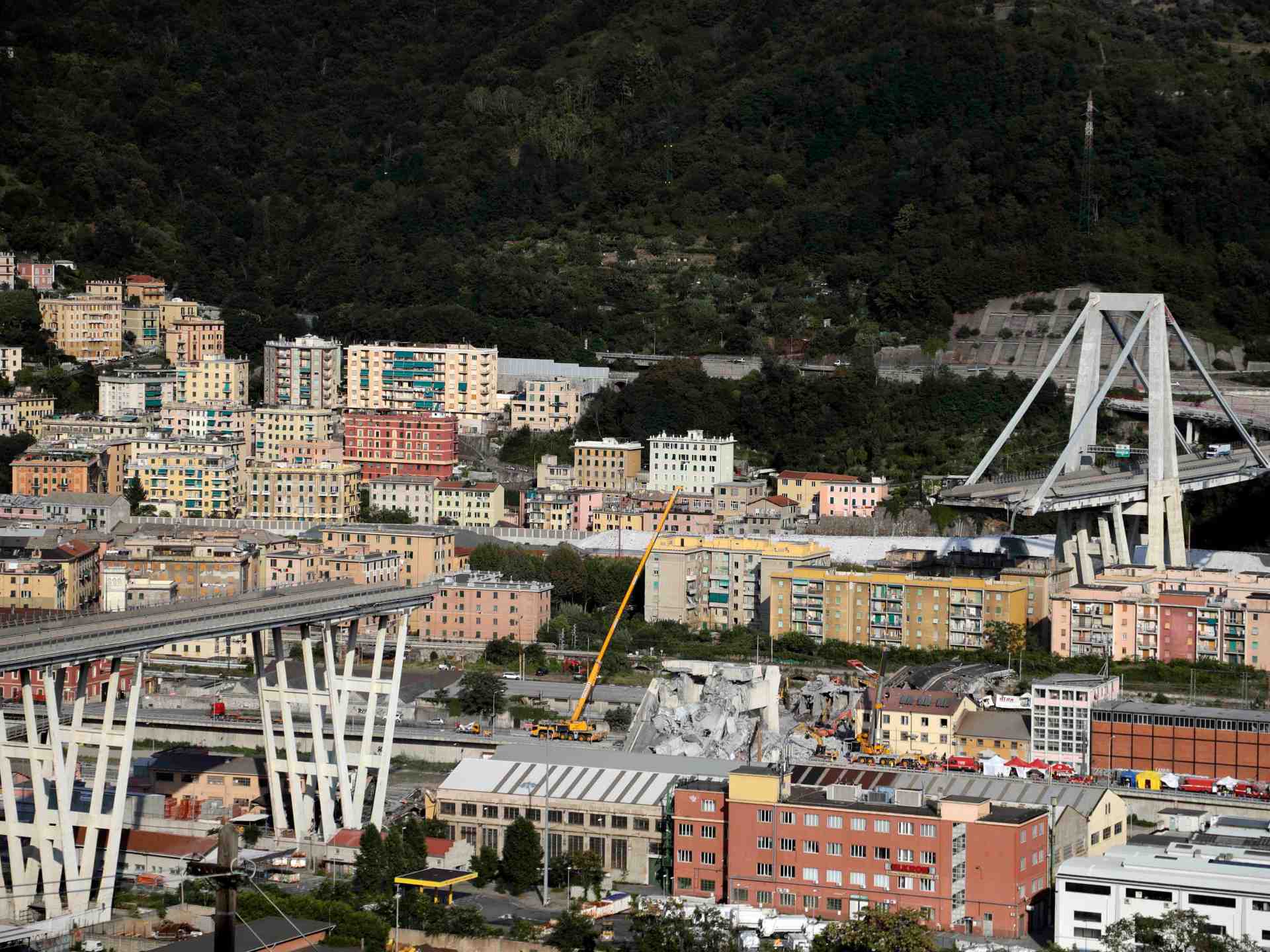 Former Italian motorway chief sentenced over bridge collapse