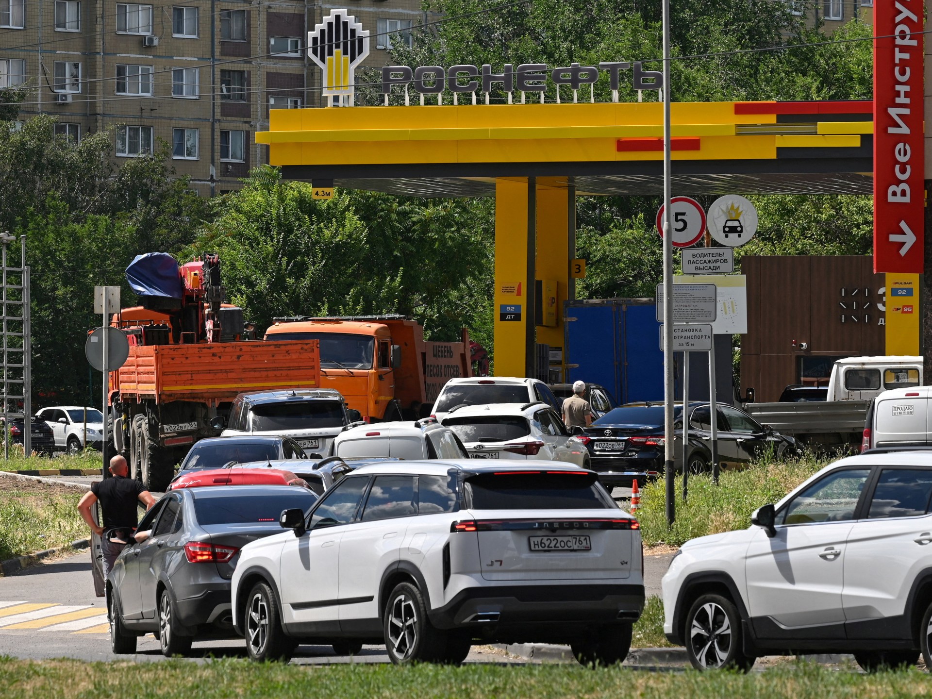 ‘The crisis is deep’: The view from Russia as fuel shortages worsen