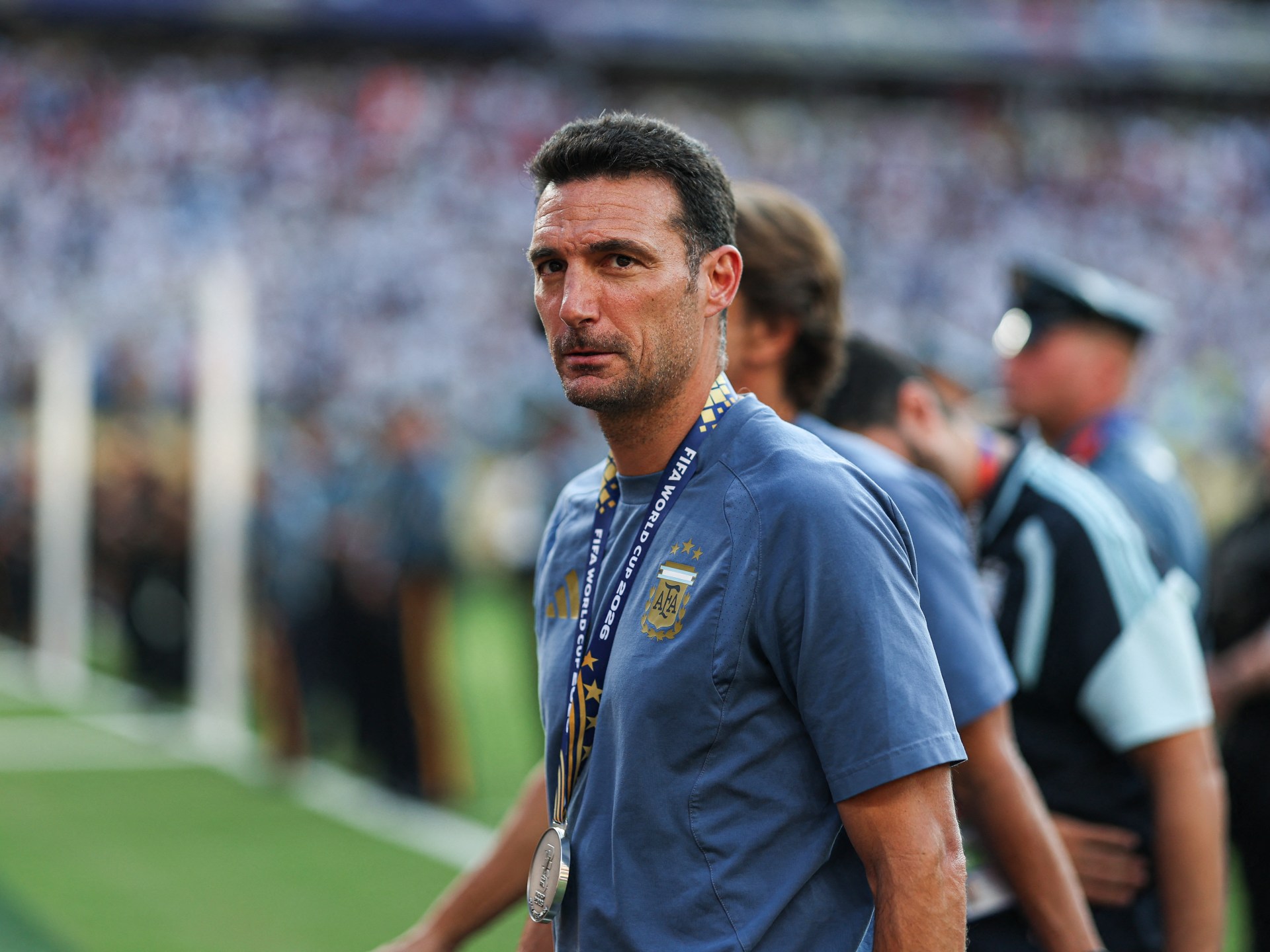Tearful Scaloni uncertain of Argentina future after World Cup loss