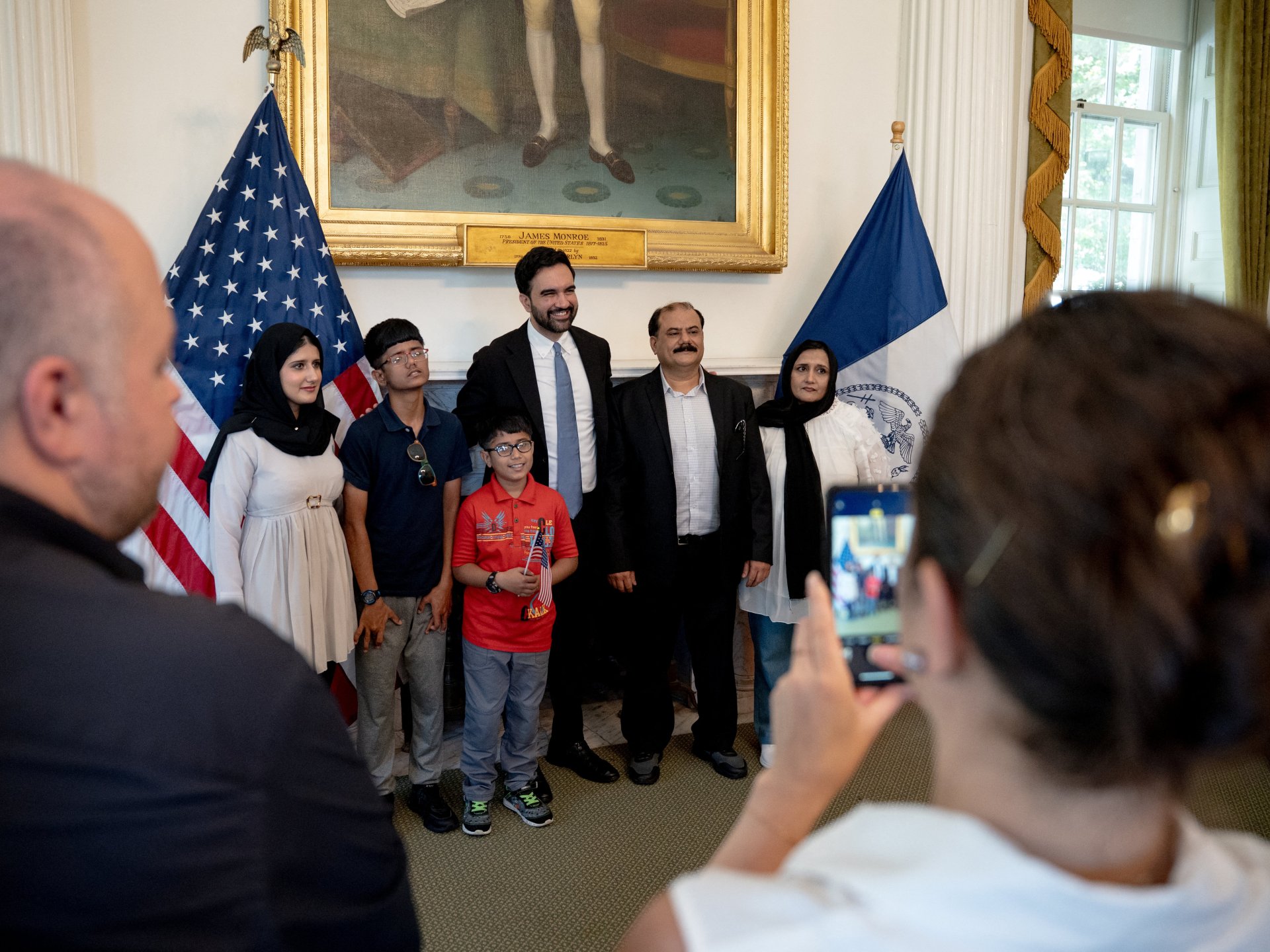 Pope Leo, Mamdani send pro-immigrant message for US’s 250th anniversary