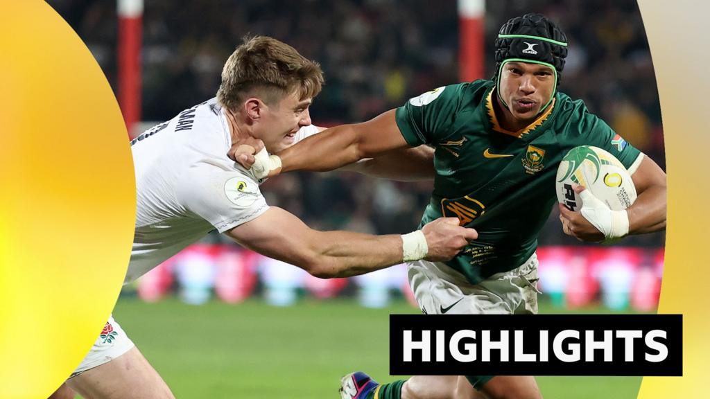 England beaten by South Africa in Nations Championship