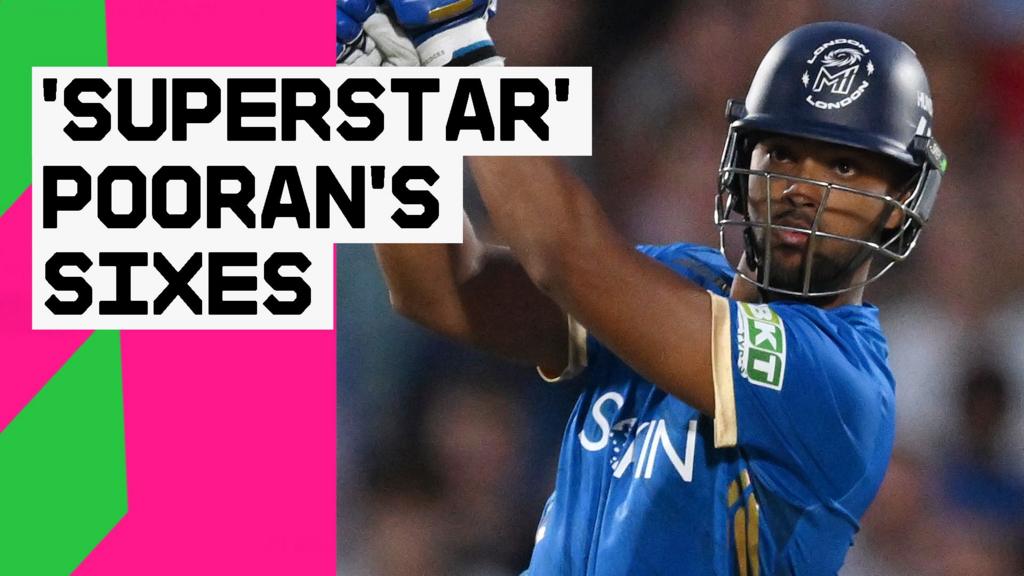 Pooran steals Hundred headlines with innings of stunning sixes