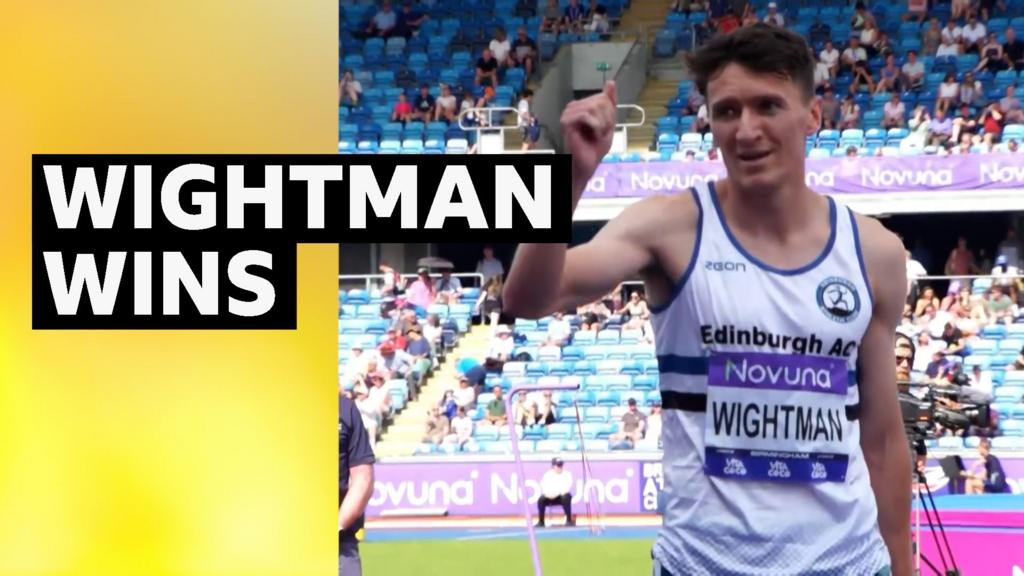 Wightman wins 800m title