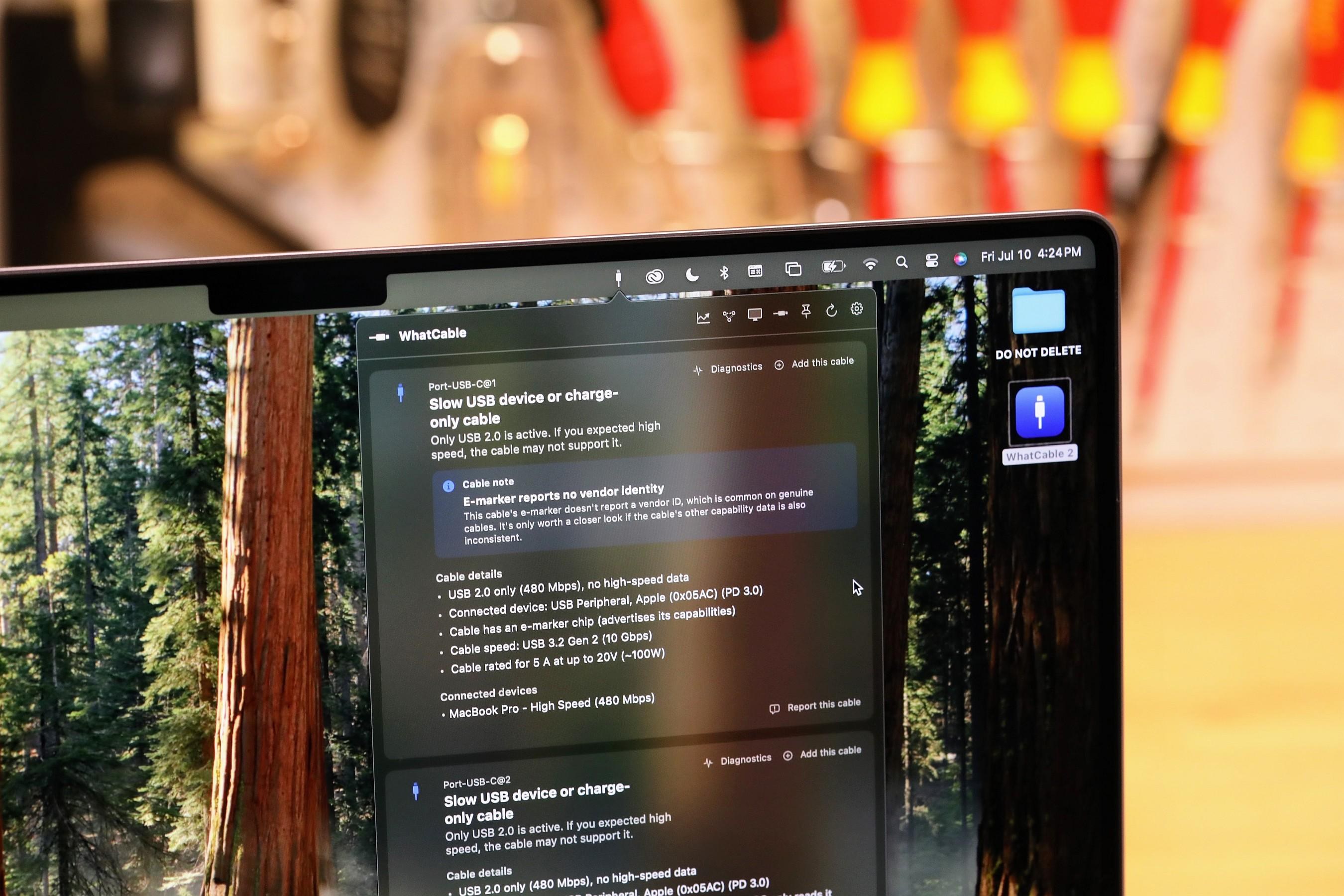 This free Mac app reveals the truth about your mystery USB-C cables