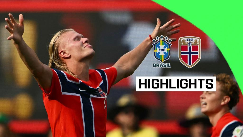 Haaland sends Norway into quarter-finals as Brazil crash out 