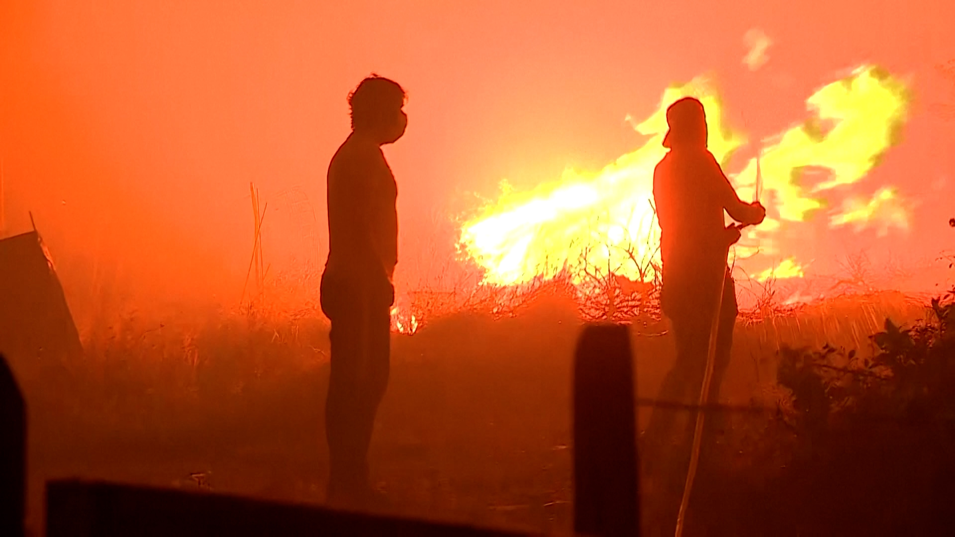 Massive wildfire spreads in Portugal amid extreme heat and strong wind