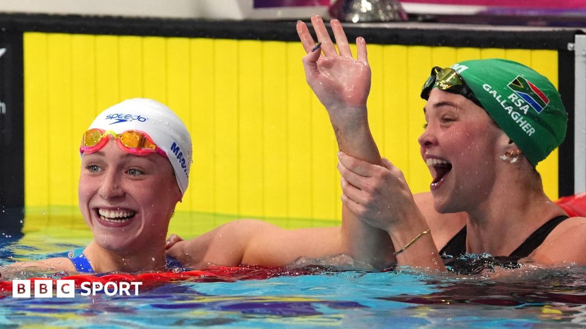 MacInnes overcomes nerves to win swimming silver