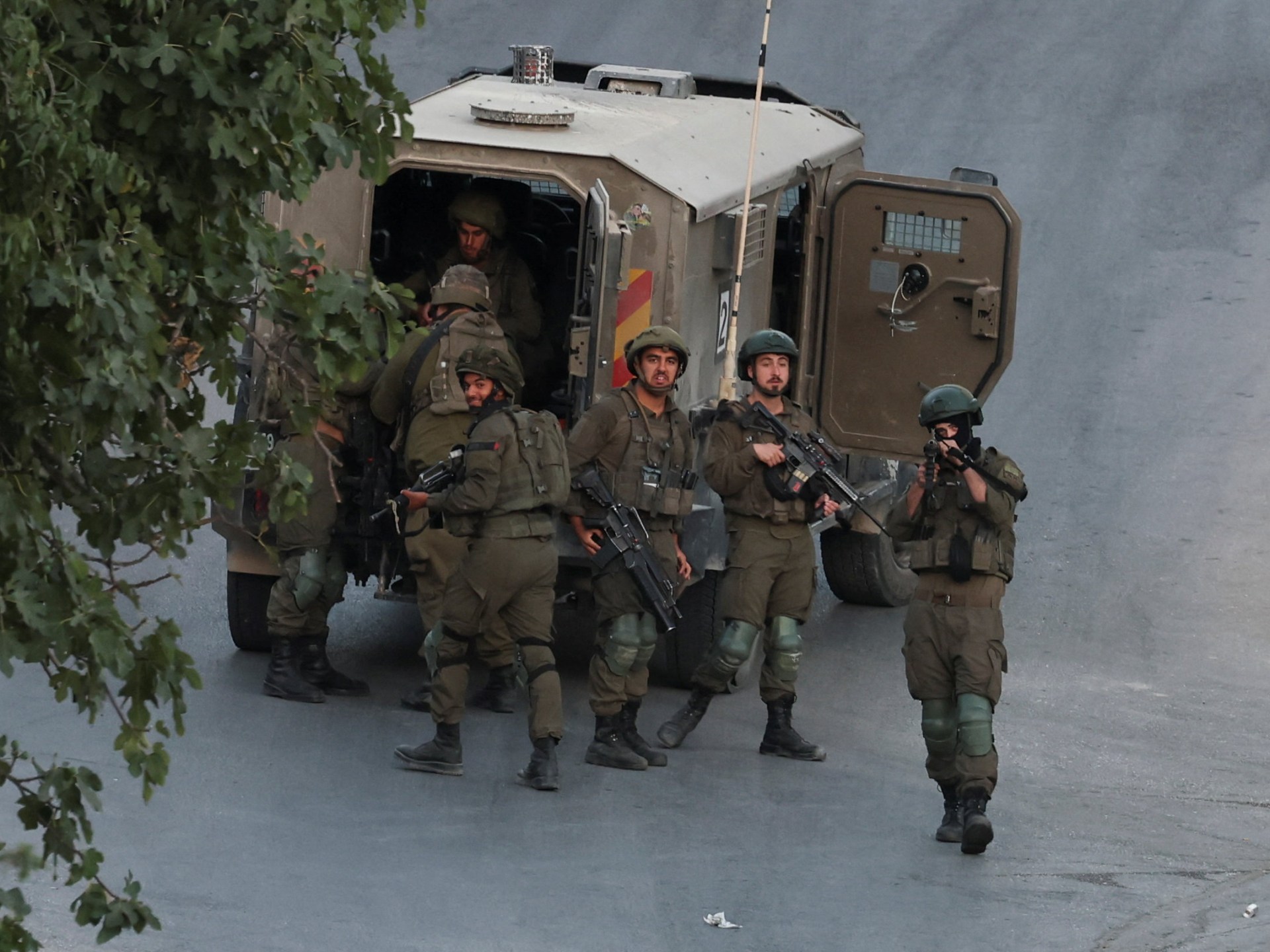 At least 11, including children, injured in Israeli raids near Nablus