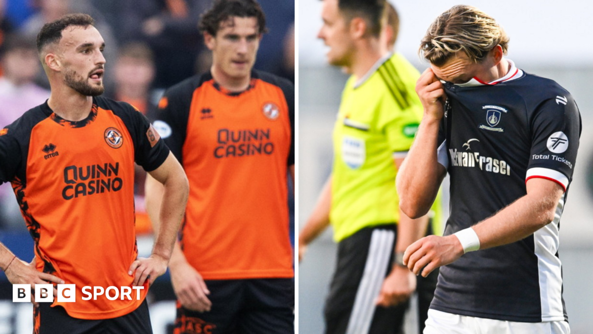 Montrose stun Dundee Utd as Ayr shock Falkirk in League Cup groups
