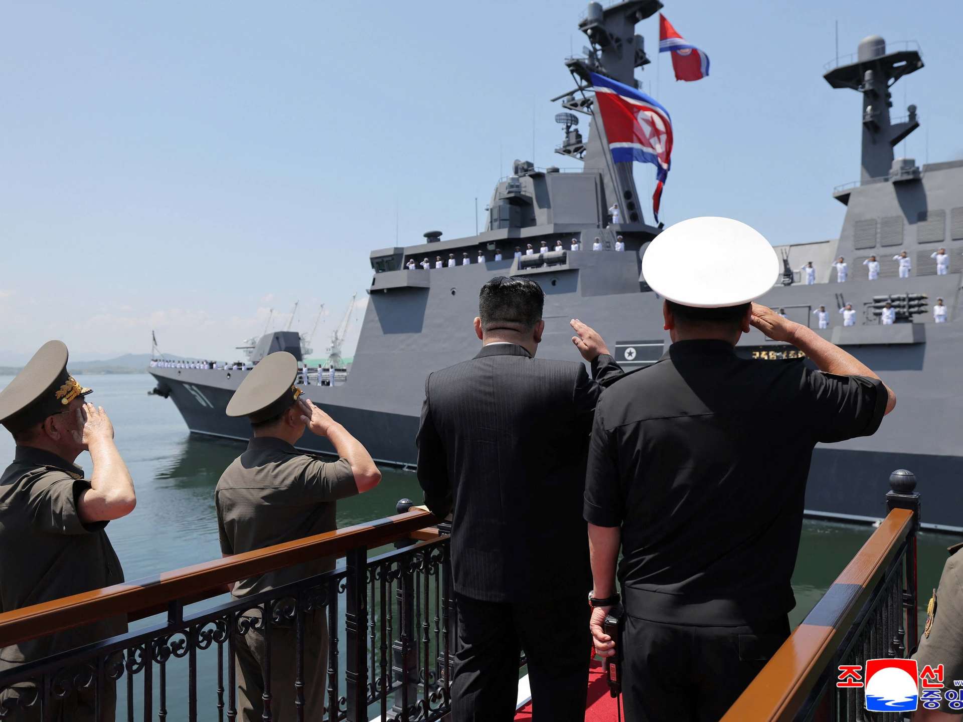 North Korea commissions largest-ever warship