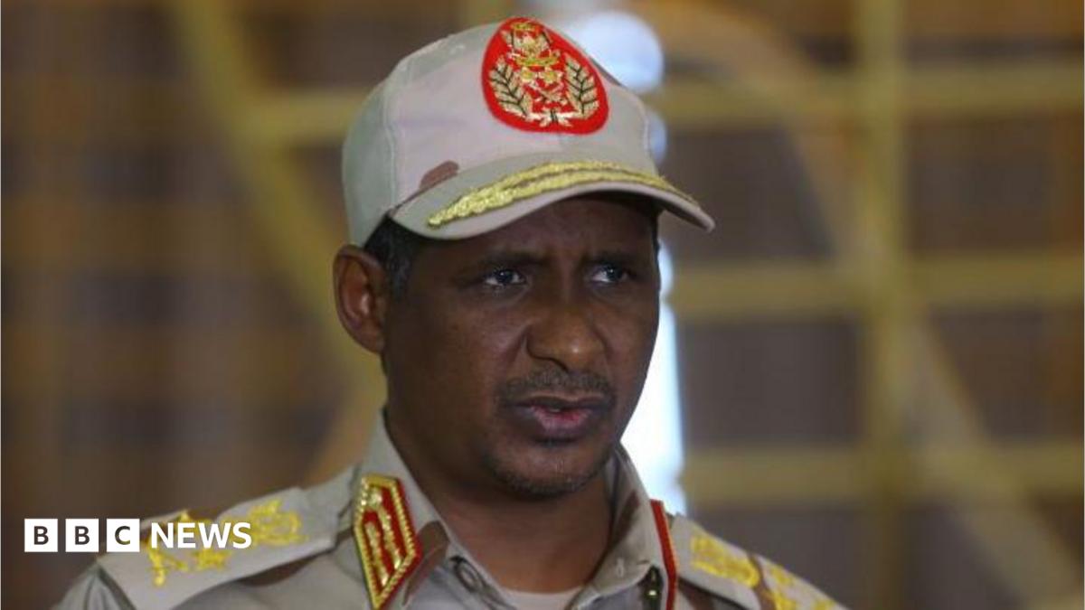 Sudan's paramilitary RSF chief sentenced to death over war crimes