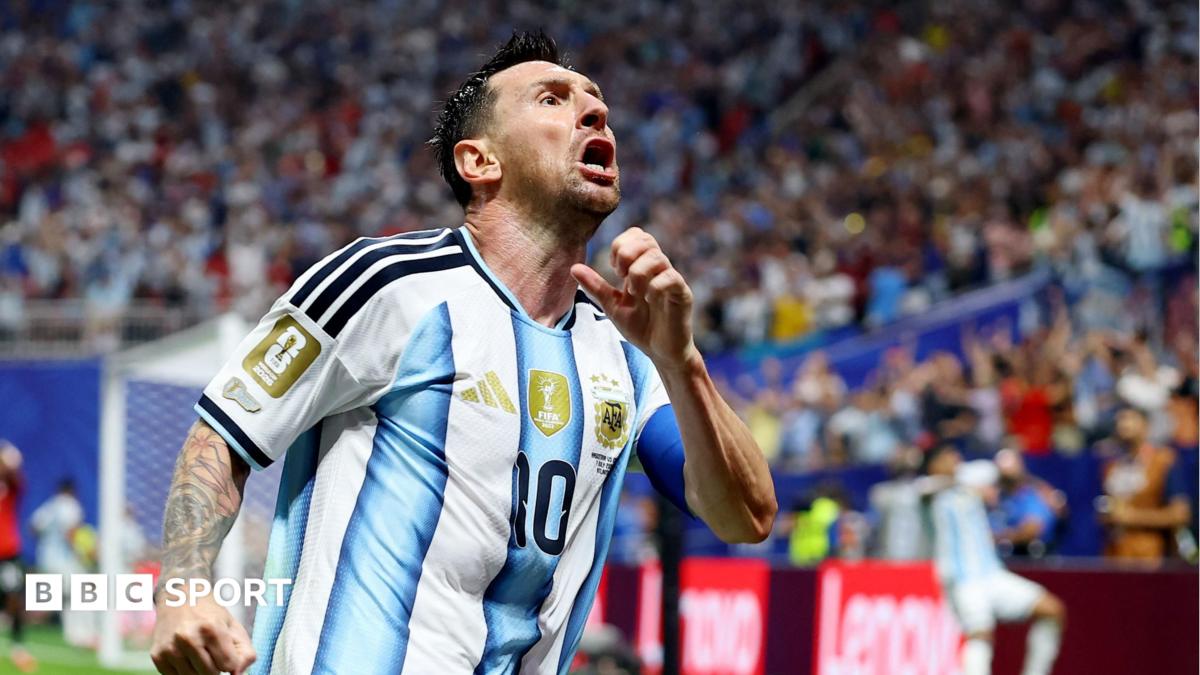 Tears of relief? Messi adds another incredible chapter to World Cup career
