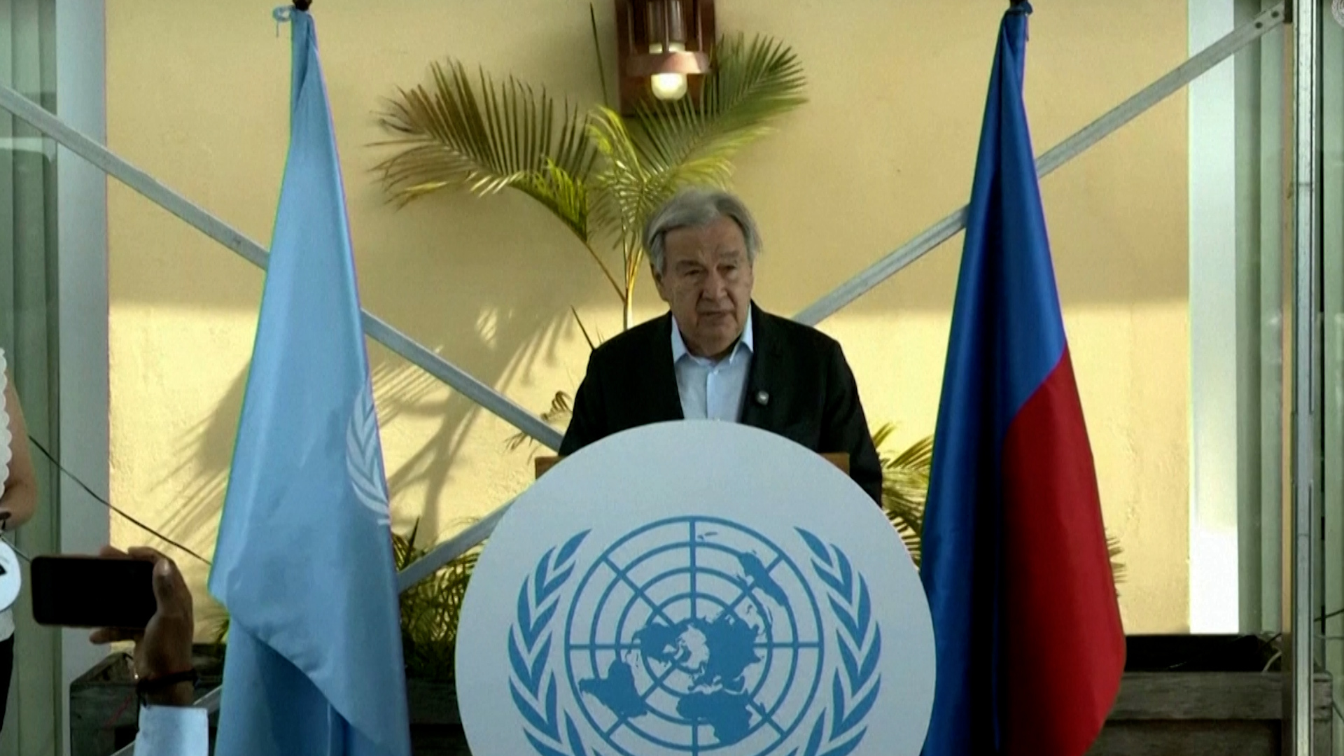 UN chief blames global indifference for Haiti crisis