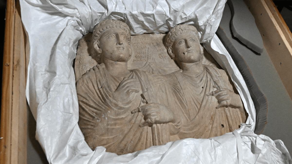 France returns Syrian artefacts it’s held since civil war