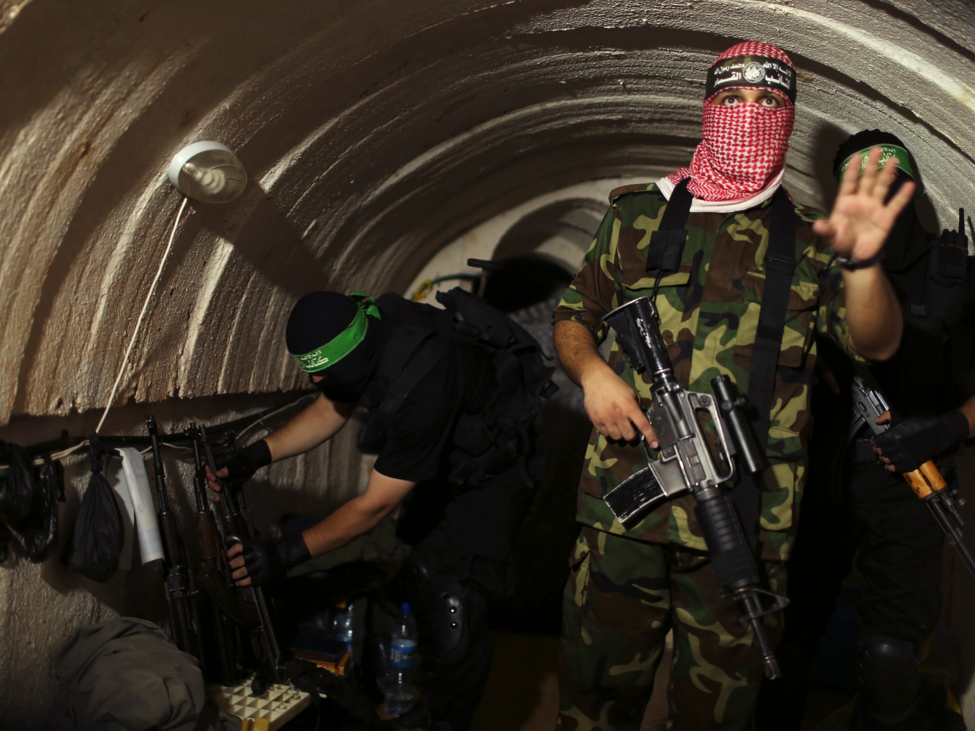 Demand for tunnel maps and personal weapons tests Gaza talks