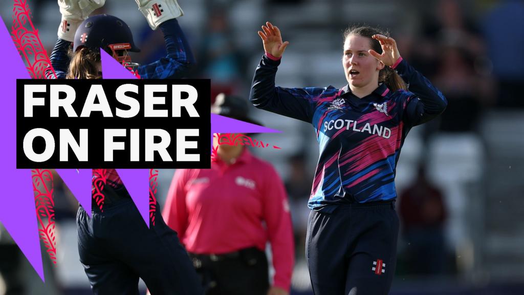 Fraser shines as Scotland make strong start against West Indies