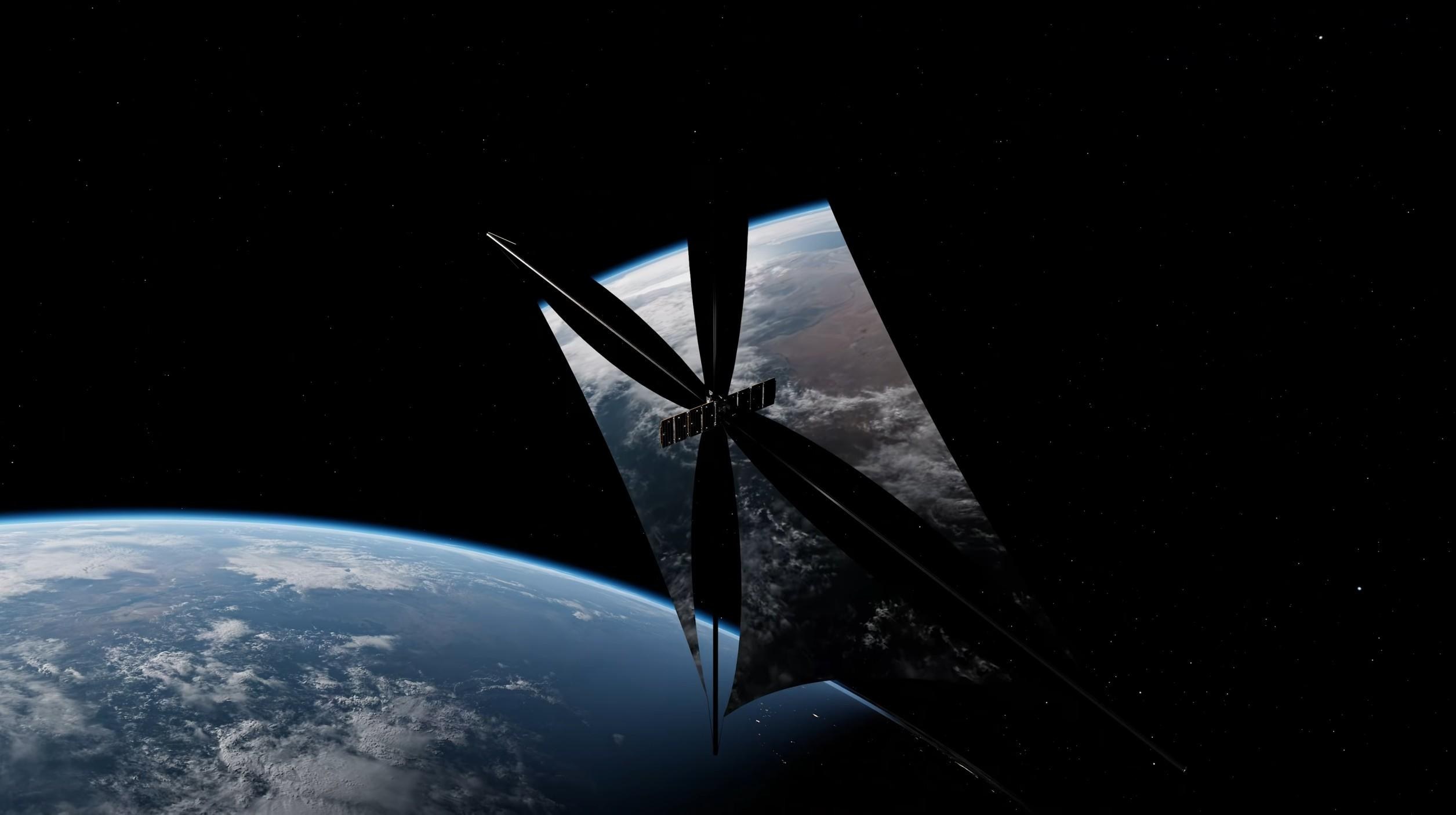 The first sunlight reflecting space mirror has been cleared for launch