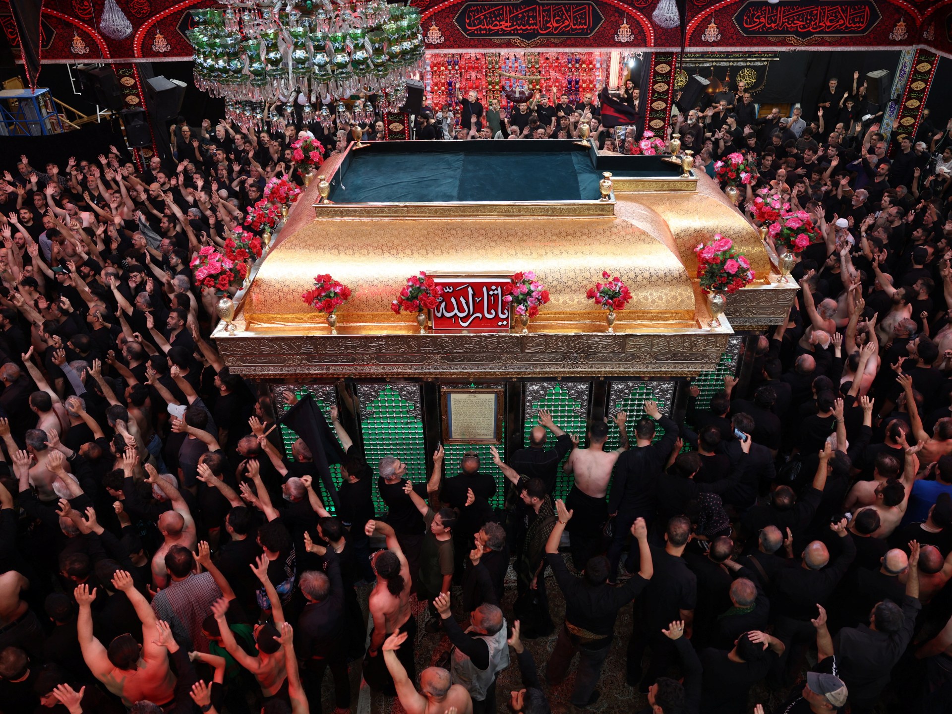 Ashura ceremonies intertwine faith and support for state in Iran