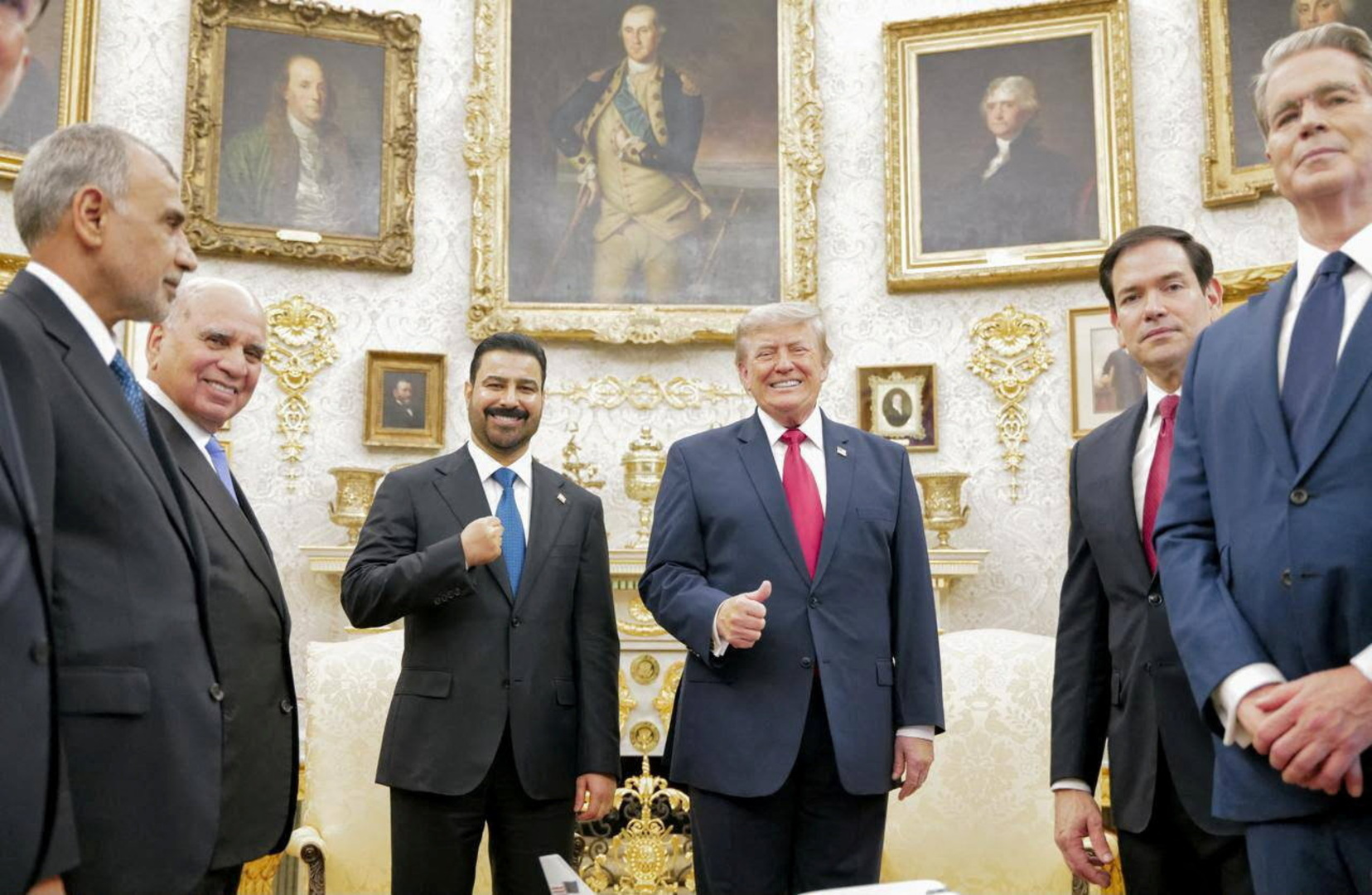 Trump welcomes Iraqi PM to White House, vows ‘a lot of deals’
