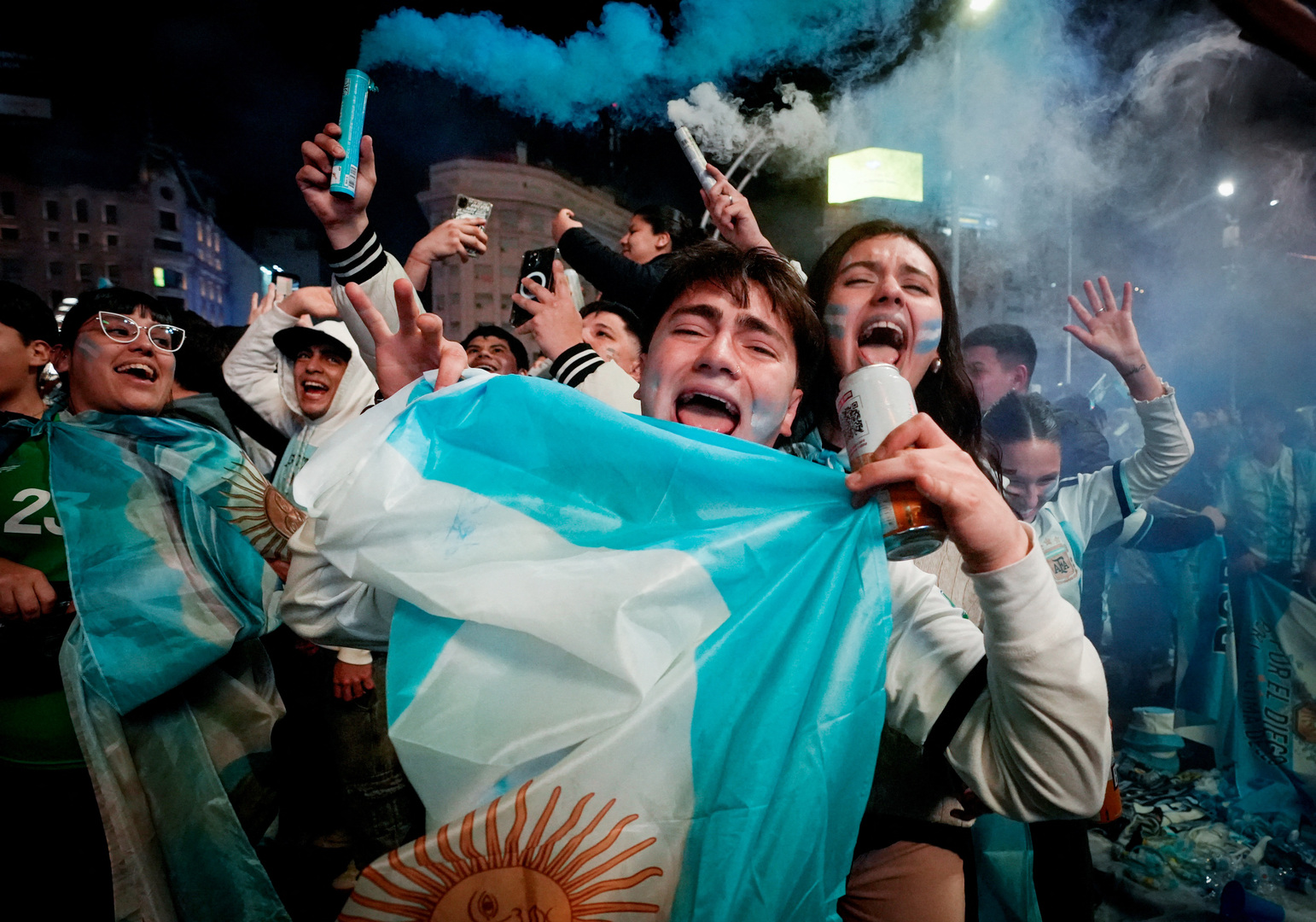 Celebrations erupt in Argentina’s capital after World Cup semifinal win
