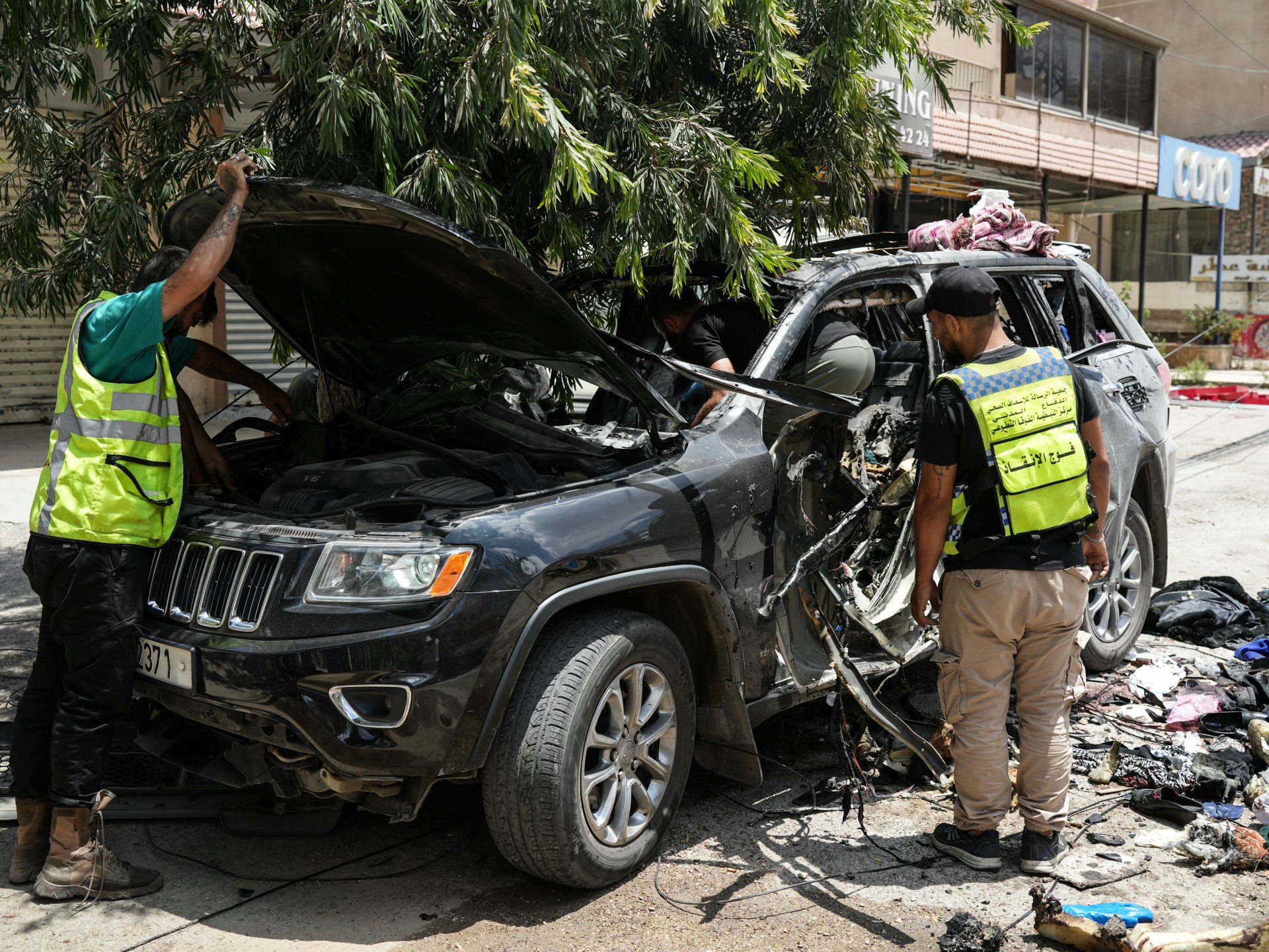 Israeli attack on vehicle in Lebanon kills at least four