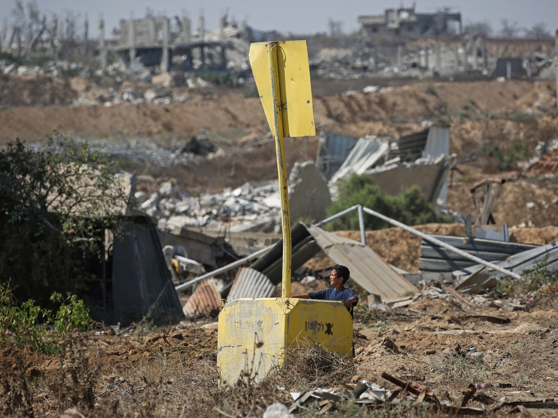 Israel bombs Gaza after displacement orders, kills two Palestinians