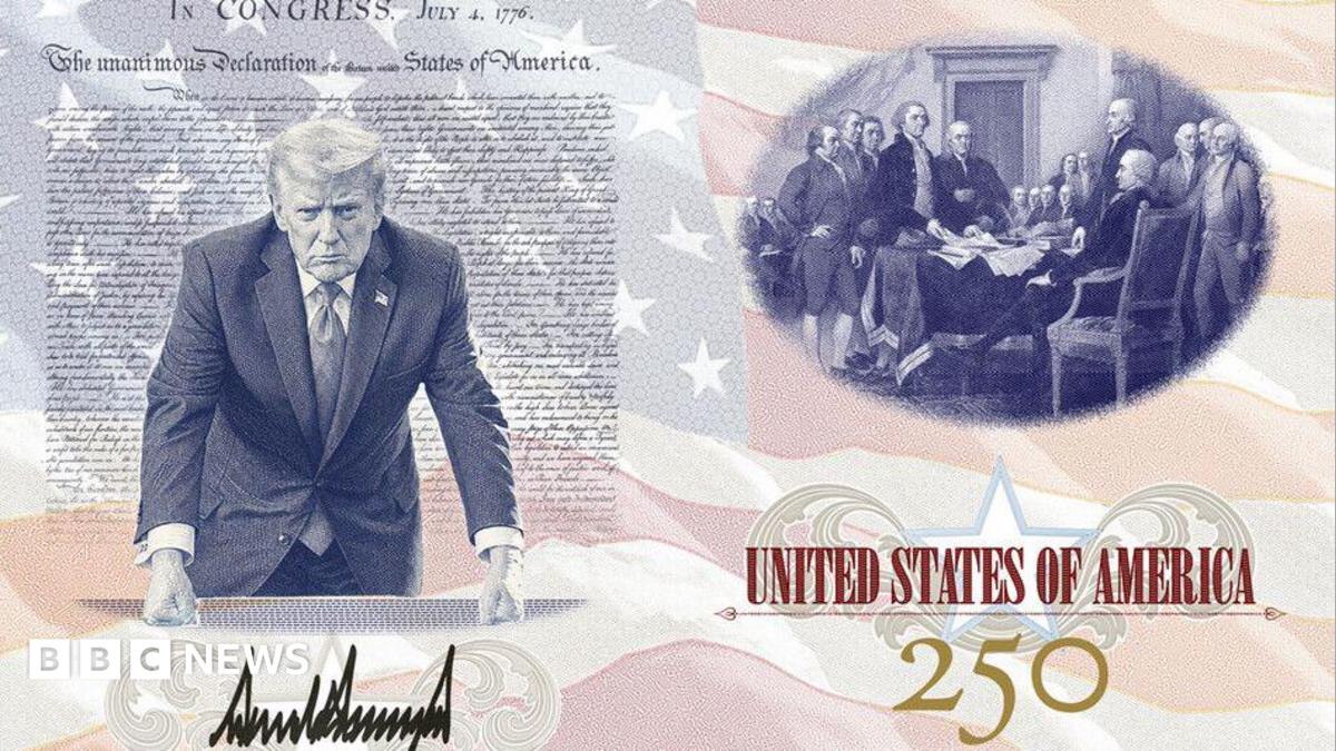 Trump's face is added to select US passports for America's 250th birthday