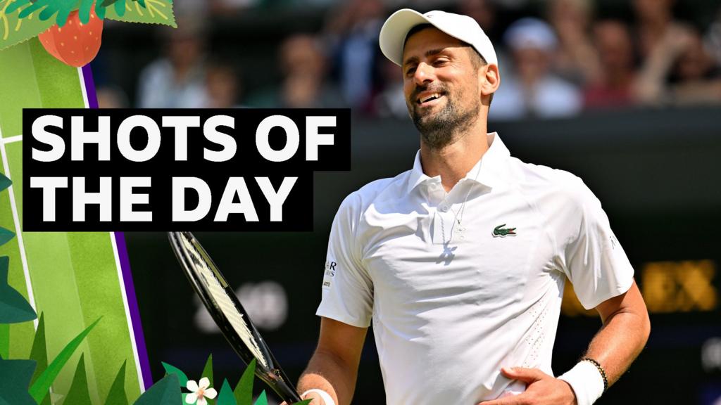 'Outstanding' - best shots from day five of Wimbledon