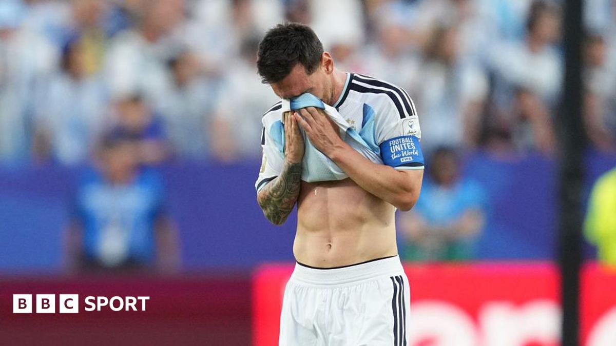 How presenter's Messi error caused outrage in Argentina