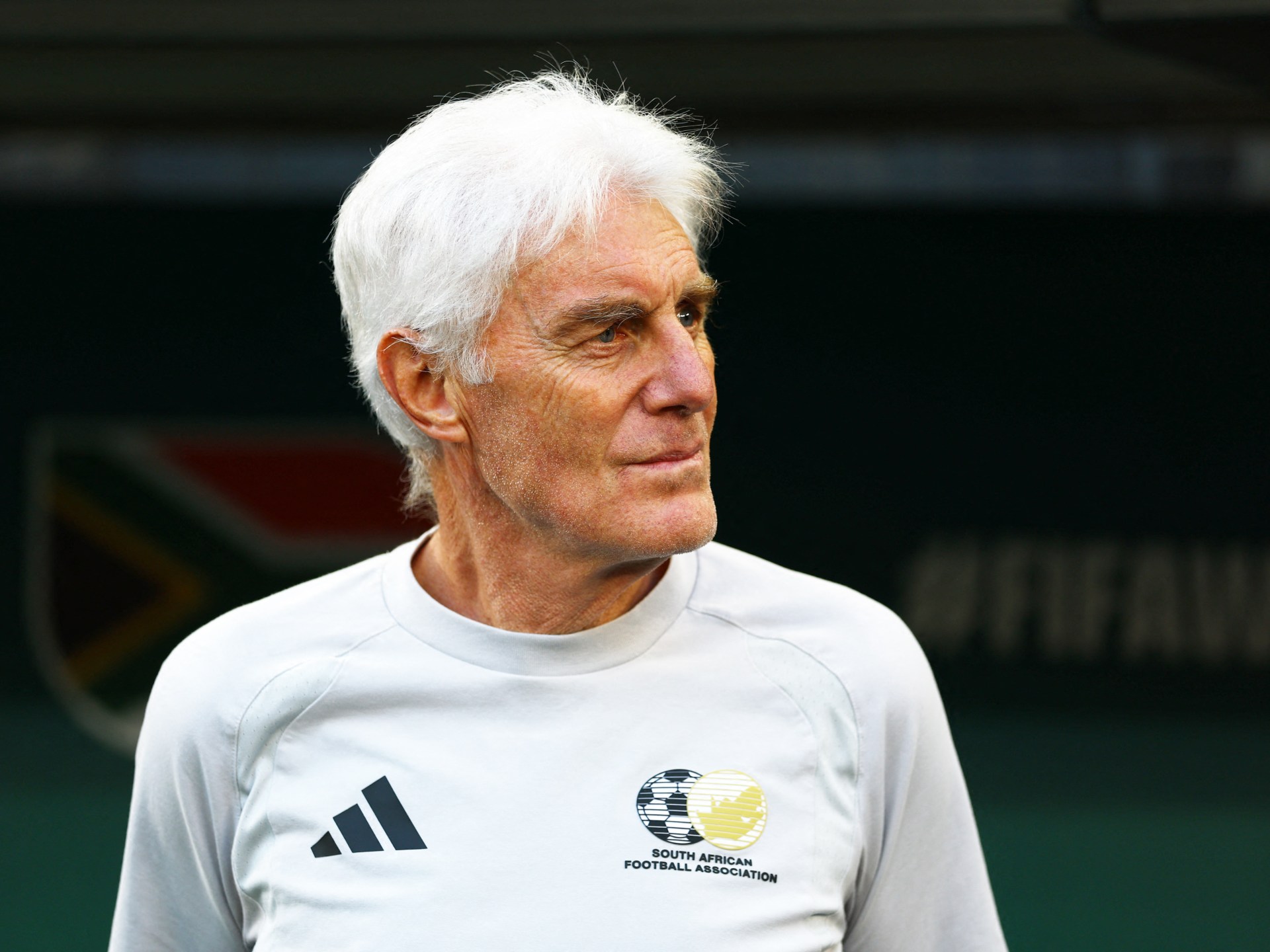 South Africa’s Broos smiles and snarls before Canada World Cup showdown