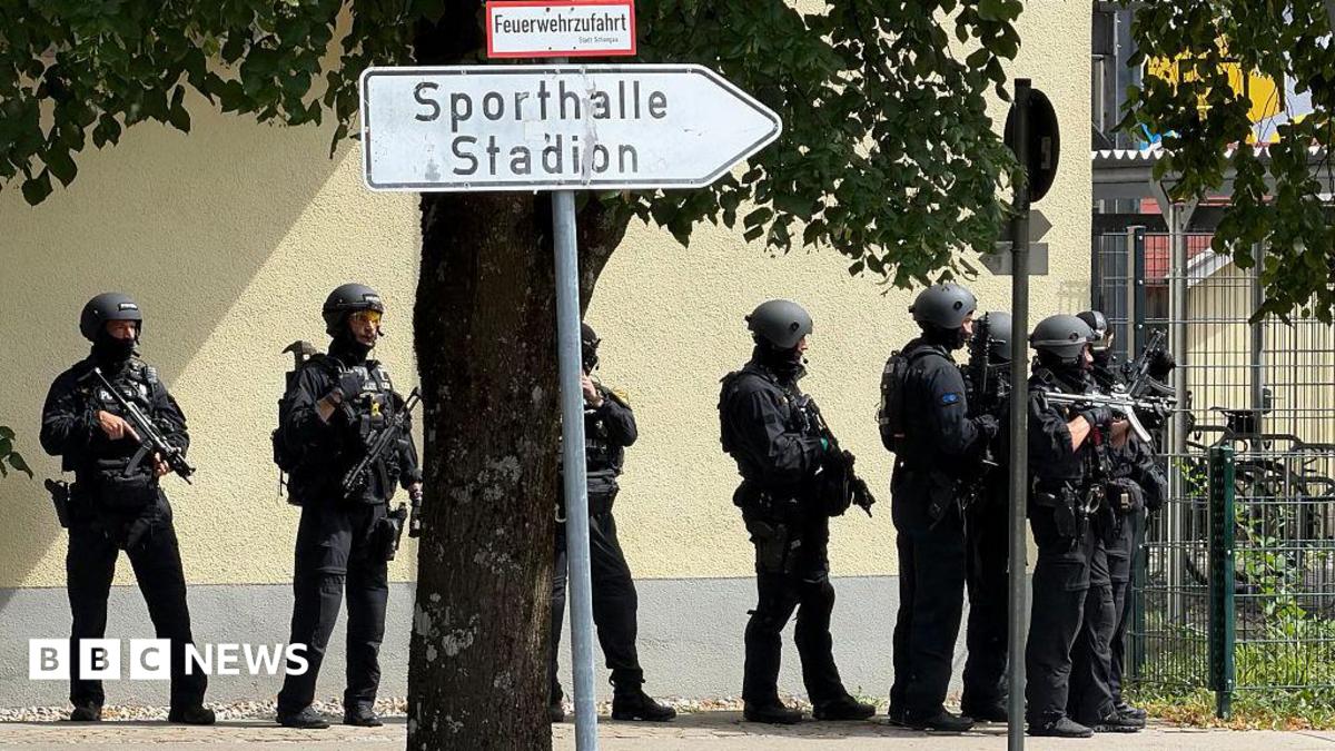 Teenager arrested after two girls, 13, seriously injured in German school attack