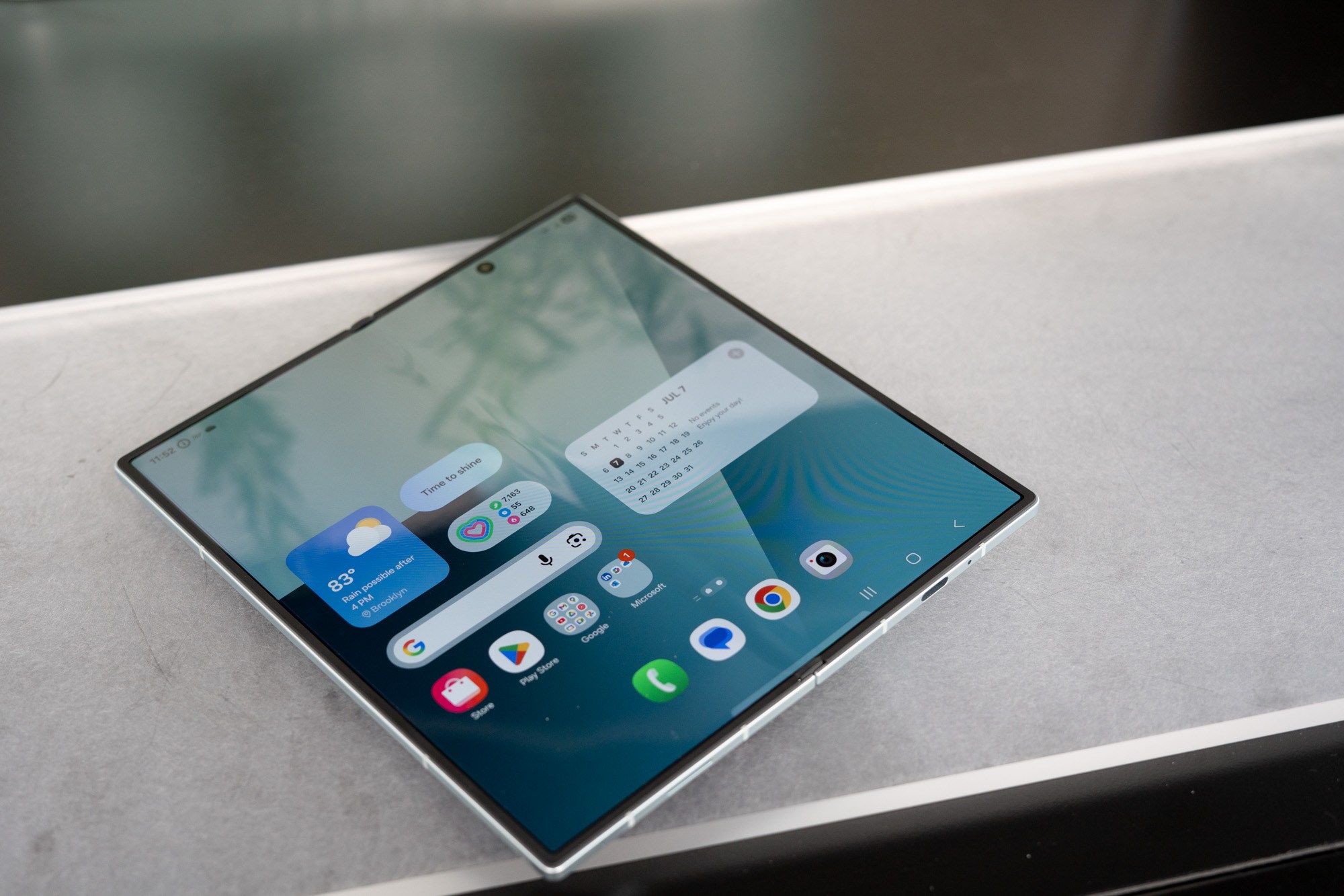Samsung’s new foldable display is harder to crease and damage