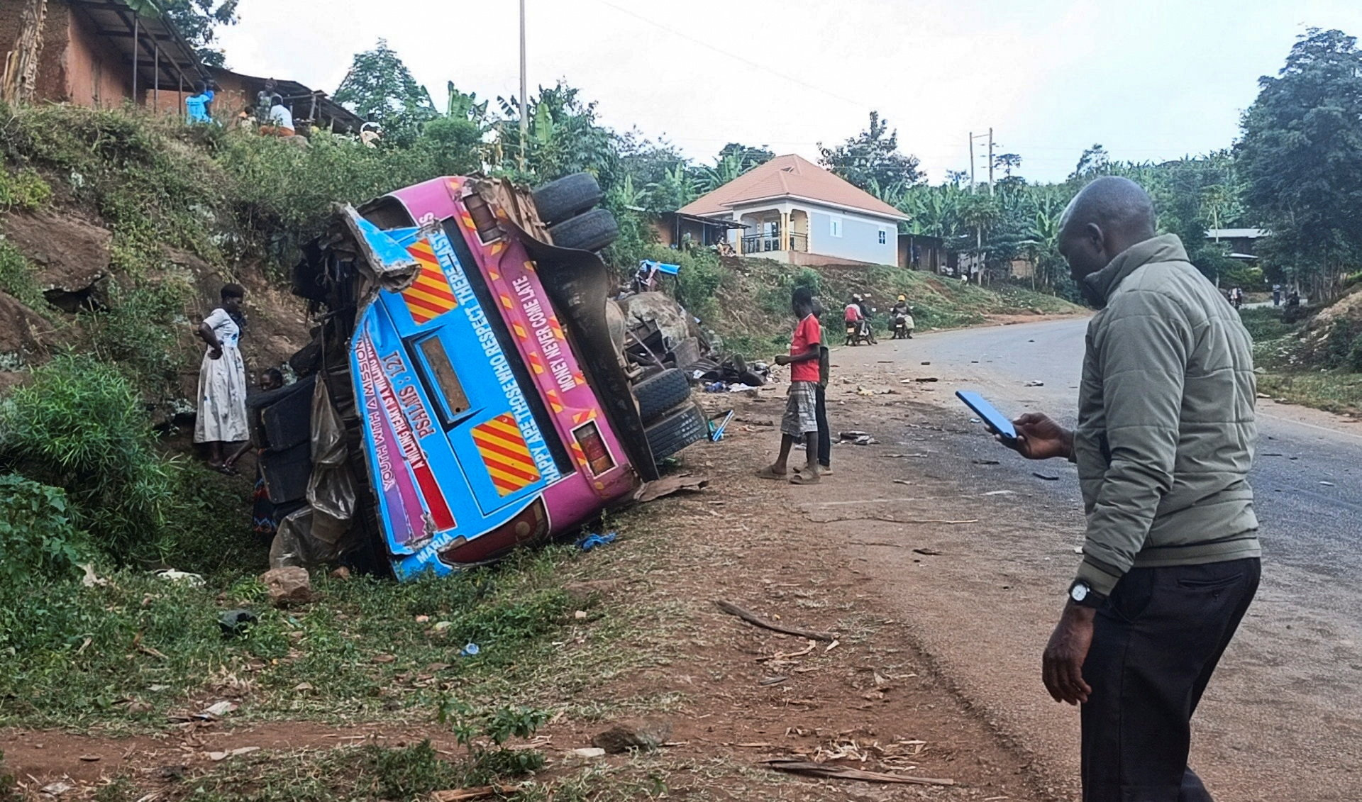 Death toll from Uganda school bus crash rises to 24