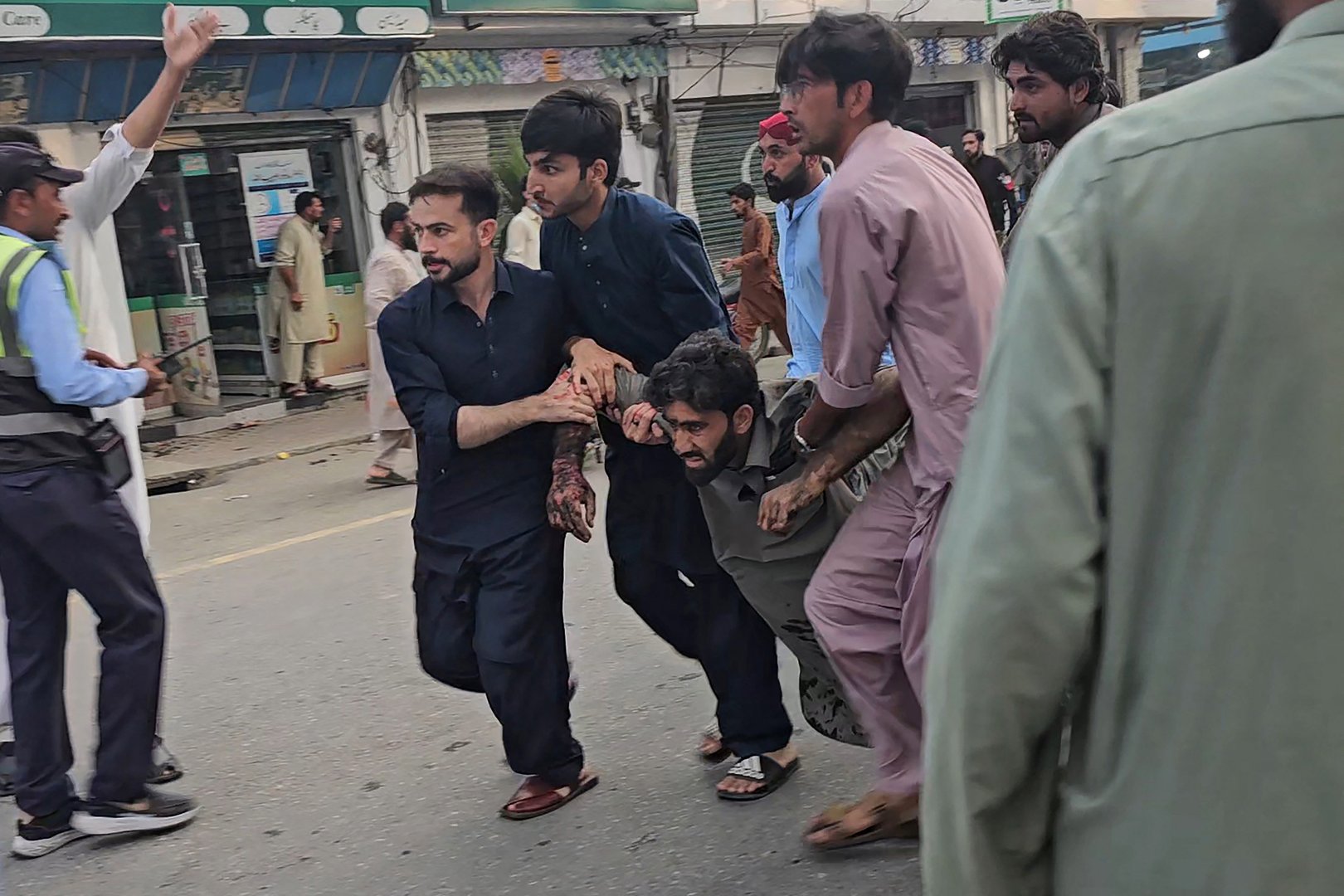 Suicide bombing kills at least 14 people in Pakistan’s Swat Valley