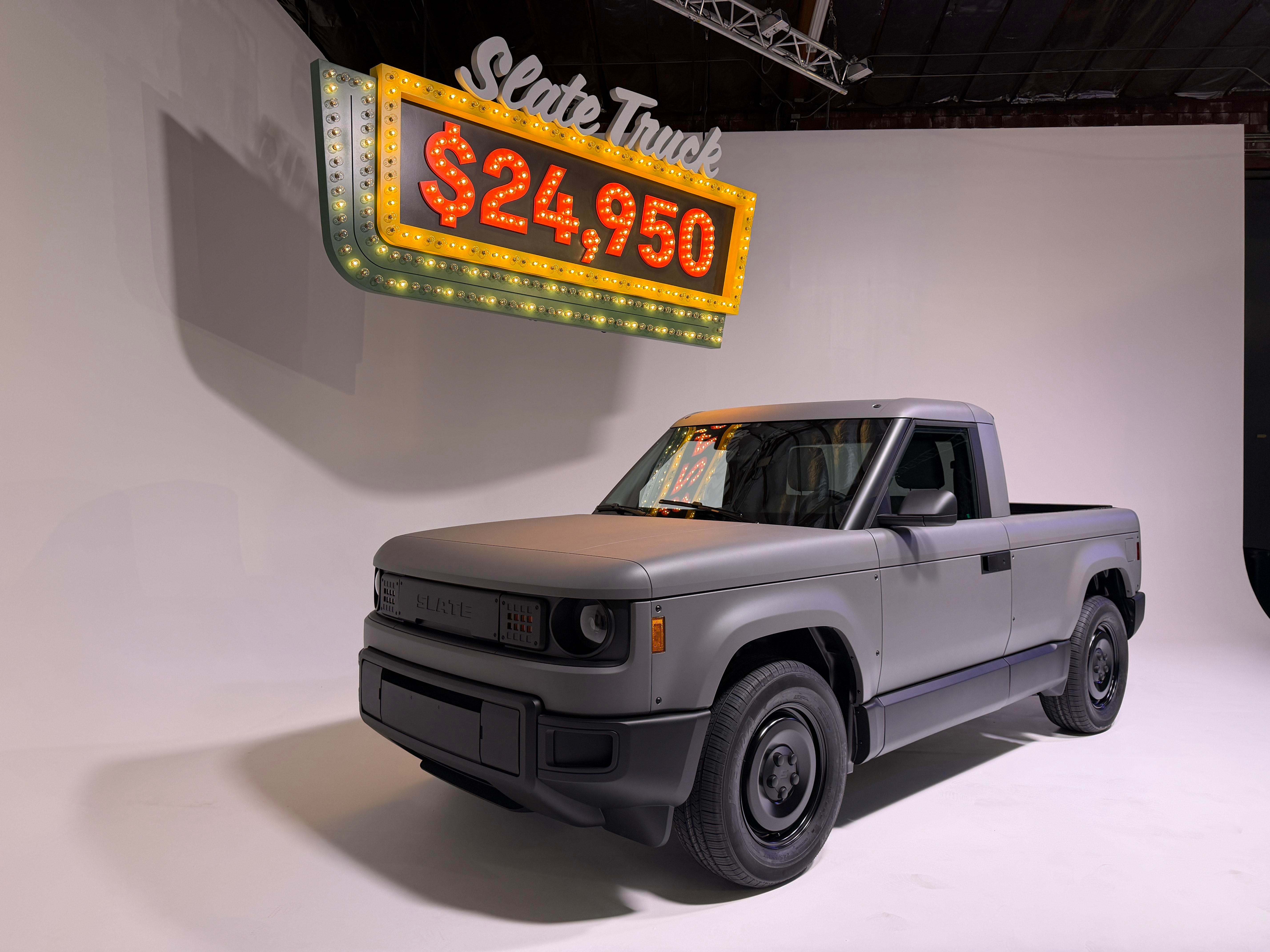 I drove the Slate Truck — there’s more to it than EV minimalism