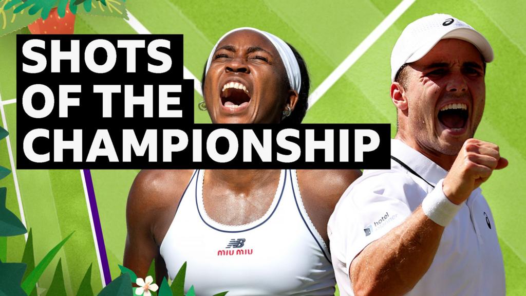 'Out of this world!' - Best shots of Wimbledon 2026