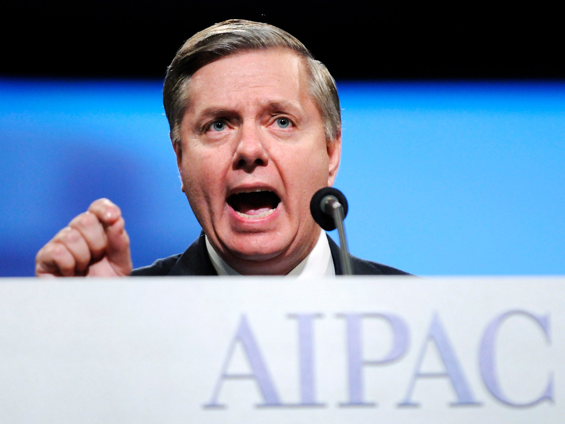 What made US Republican Senator Lindsey Graham a controversial figure