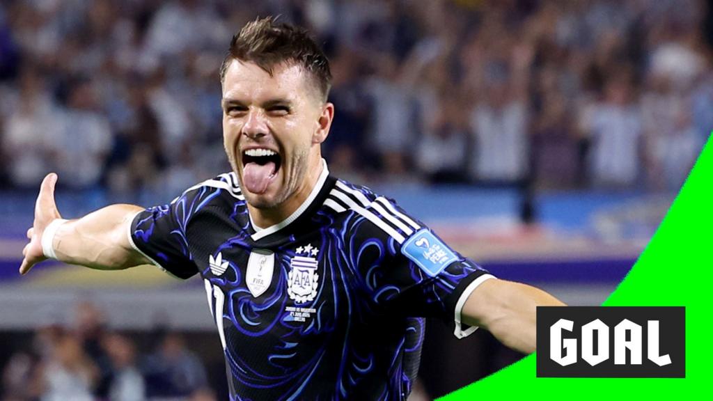 Lo Celso marks his World Cup debut with a fantastic free-kick